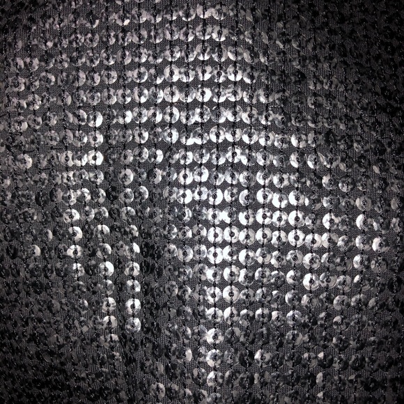 Silence & Noise Gunmetal Sequin jacket - Picture 8 of 8